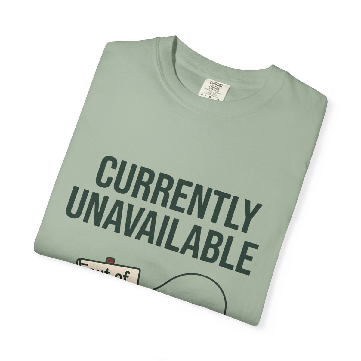 Currently Unavailable on Land Funny Fishing T-Shirt