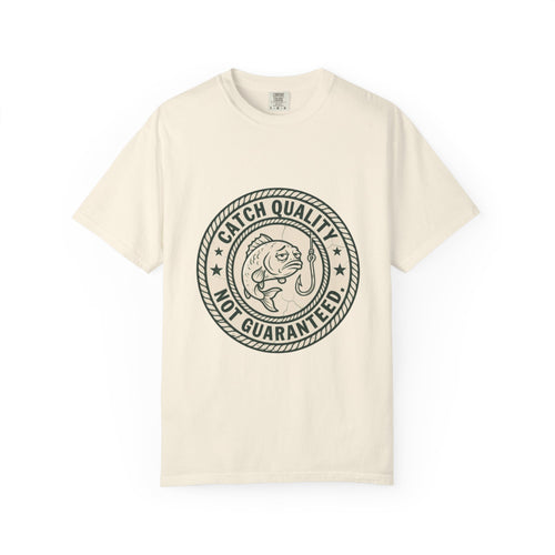 Catch Quality Not Guaranteed Funny Fishing T-Shirt