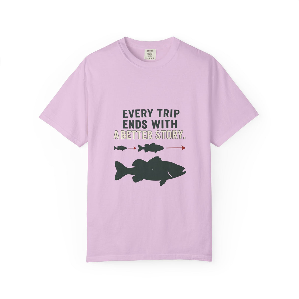 Every Trip Ends With a Better Story Funny Fishing T-Shirt
