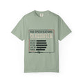 Rod Specifications: Classified Funny Fishing T-Shirt