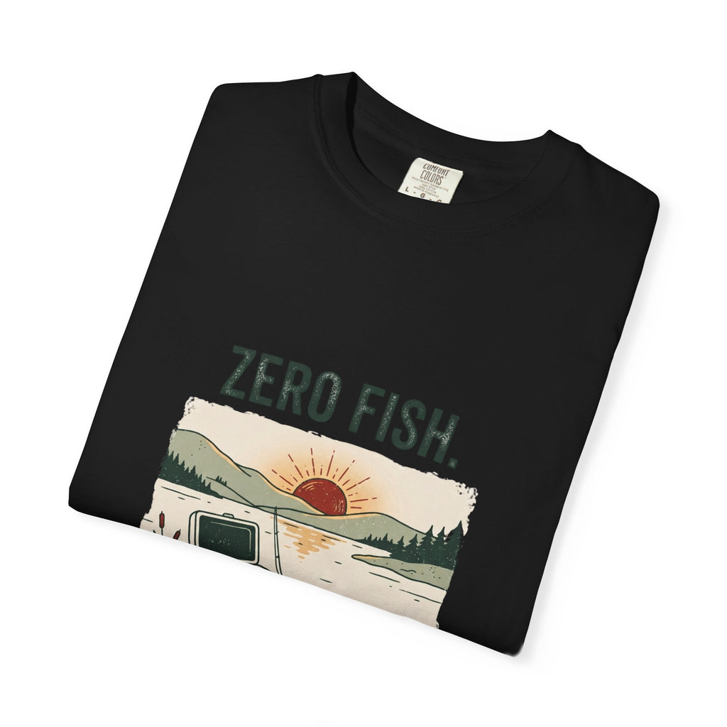 Zero Fish. Incredible Day. Funny Fishing T-Shirt