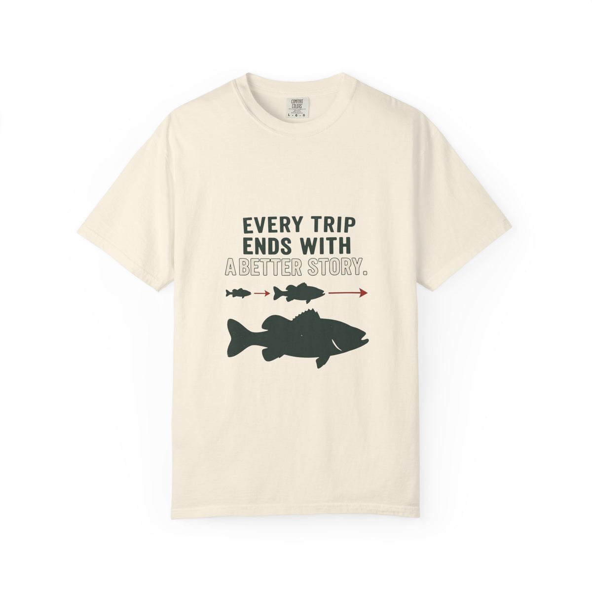 Every Trip Ends With a Better Story Funny Fishing T-Shirt