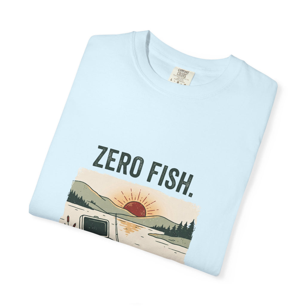 Zero Fish. Incredible Day. Funny Fishing T-Shirt