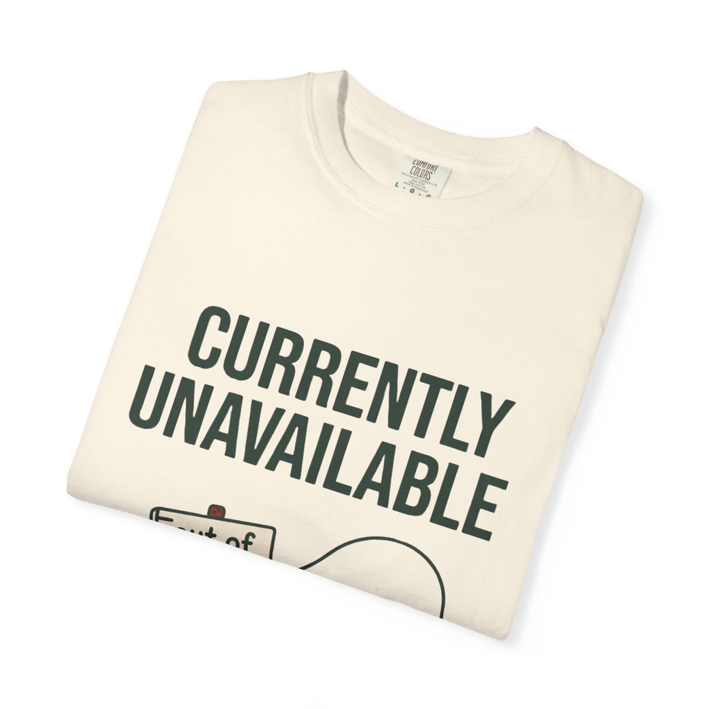 Currently Unavailable on Land Funny Fishing T-Shirt