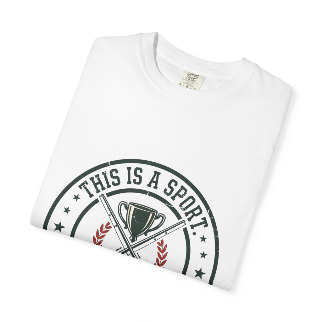 This Is a Sport. Discussion Closed. Funny Fishing T-Shirt