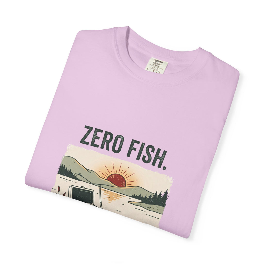 Zero Fish. Incredible Day. Funny Fishing T-Shirt
