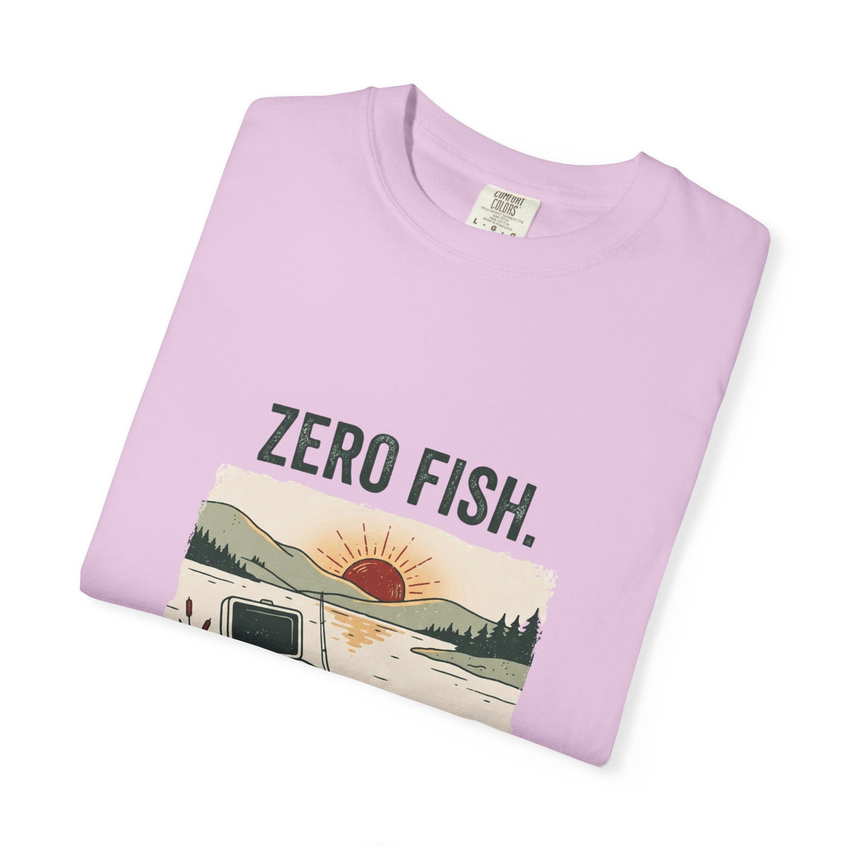Zero Fish. Incredible Day. Funny Fishing T-Shirt