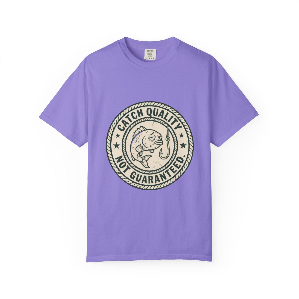 Catch Quality Not Guaranteed Funny Fishing T-Shirt
