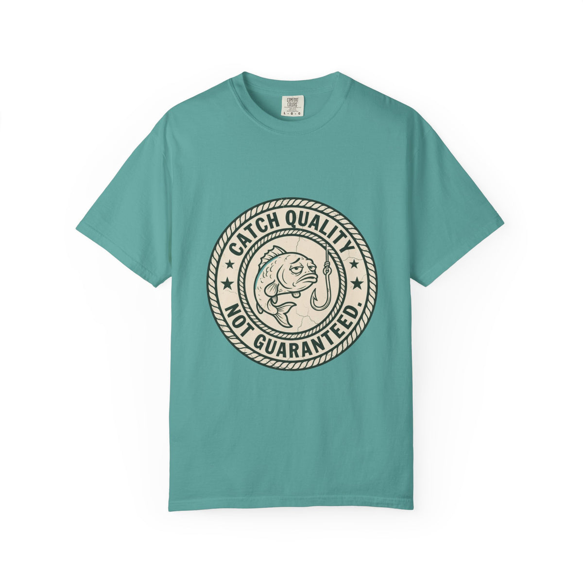 Catch Quality Not Guaranteed Funny Fishing T-Shirt