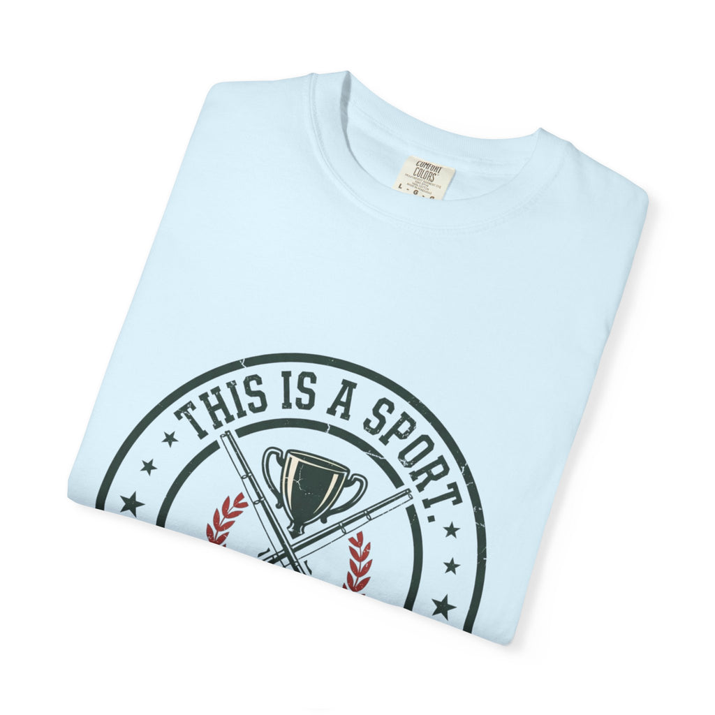 This Is a Sport. Discussion Closed. Funny Fishing T-Shirt