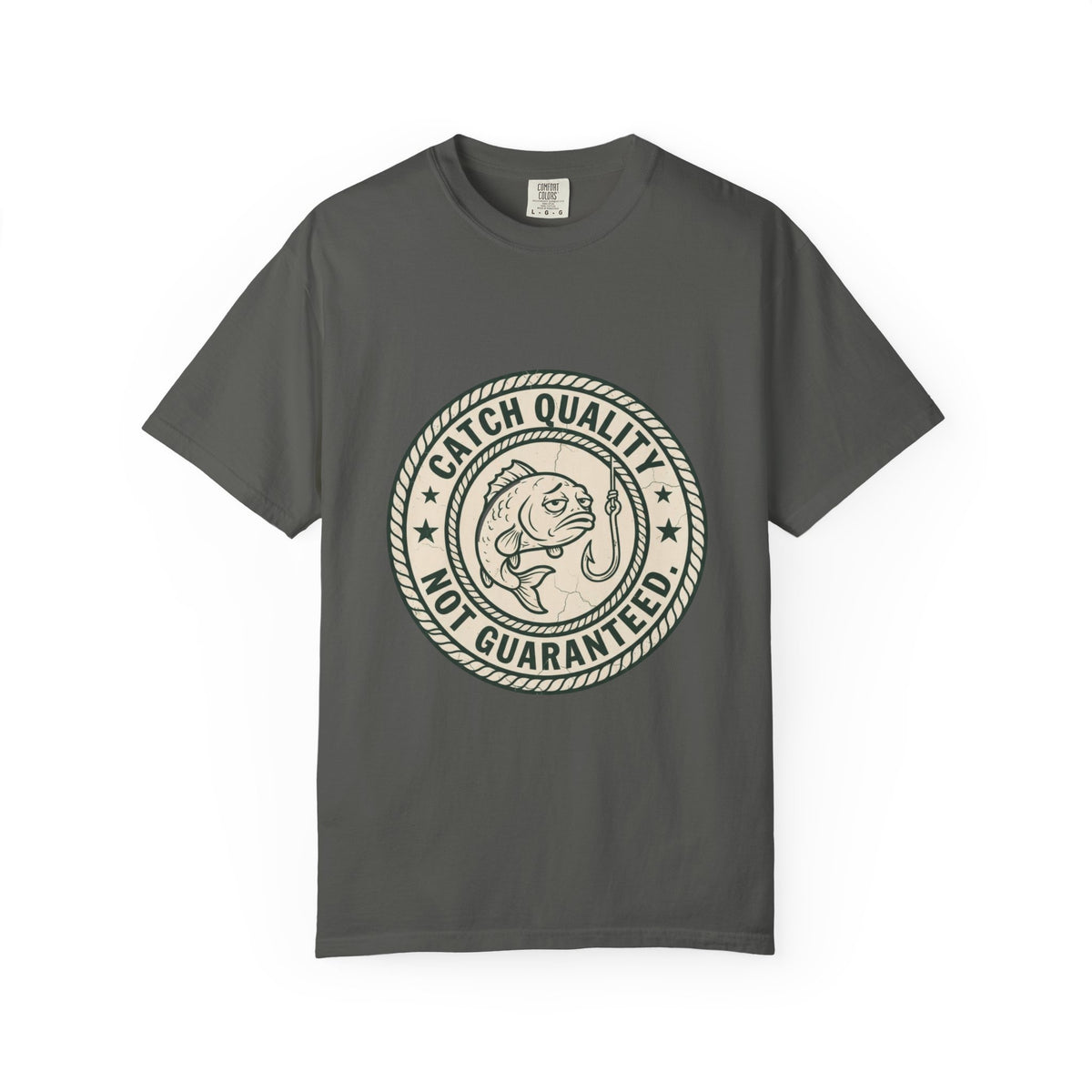 Catch Quality Not Guaranteed Funny Fishing T-Shirt