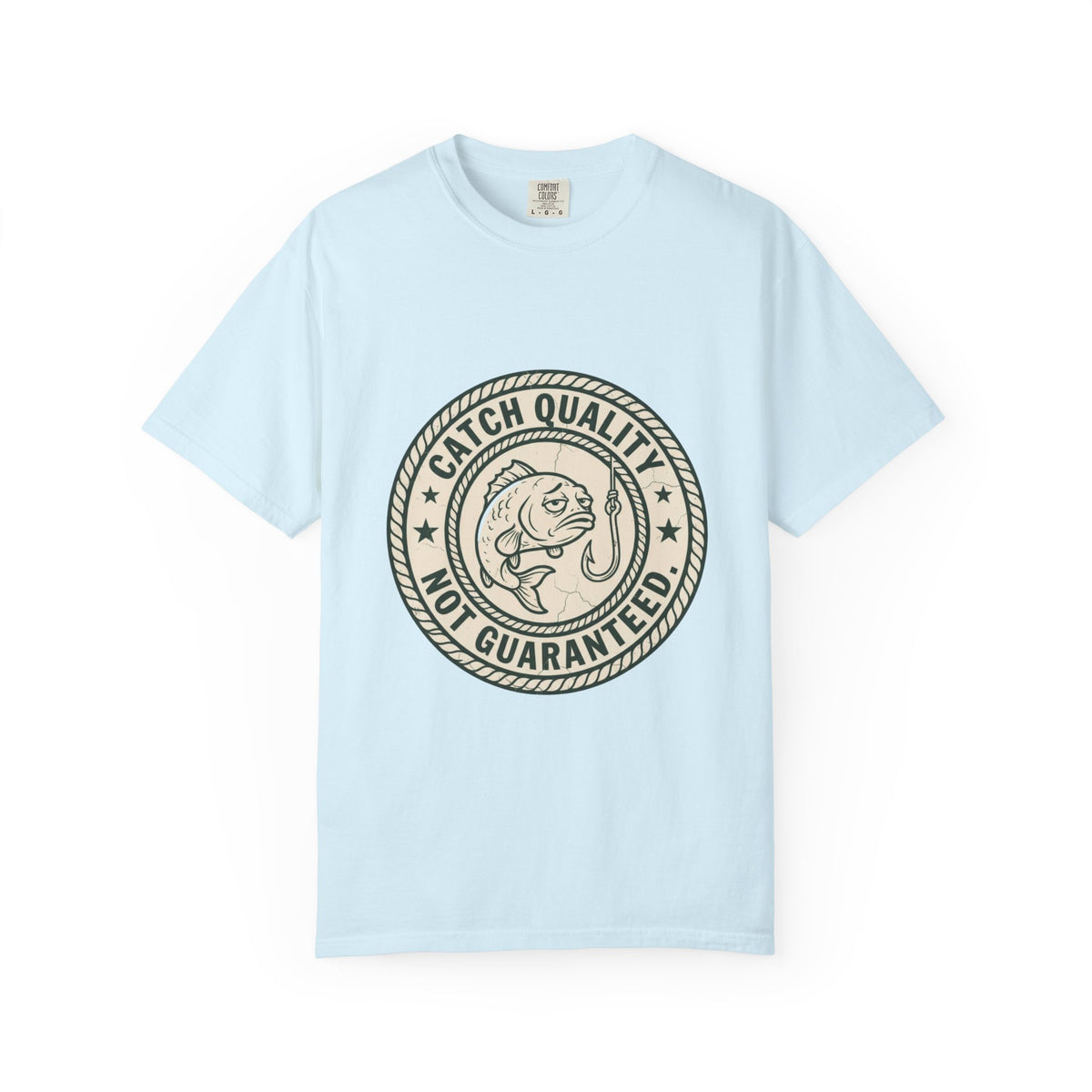Catch Quality Not Guaranteed Funny Fishing T-Shirt