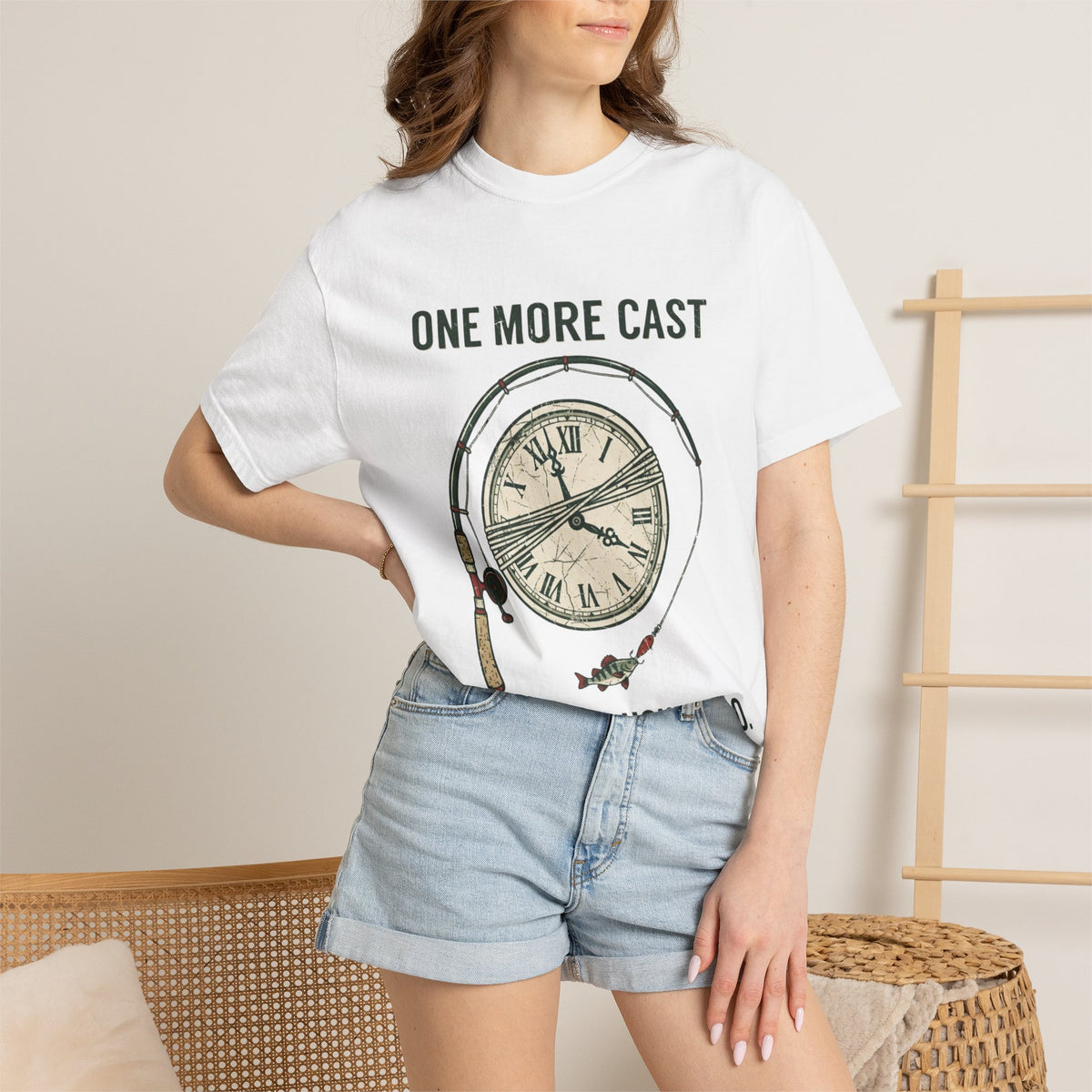 One More Cast Was Three Hours Ago Funny Fishing T-Shirt
