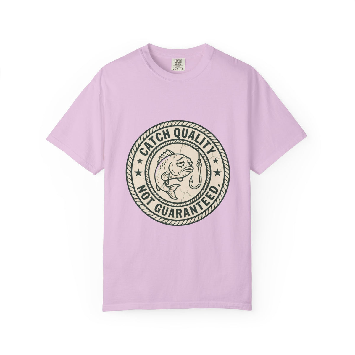 Catch Quality Not Guaranteed Funny Fishing T-Shirt