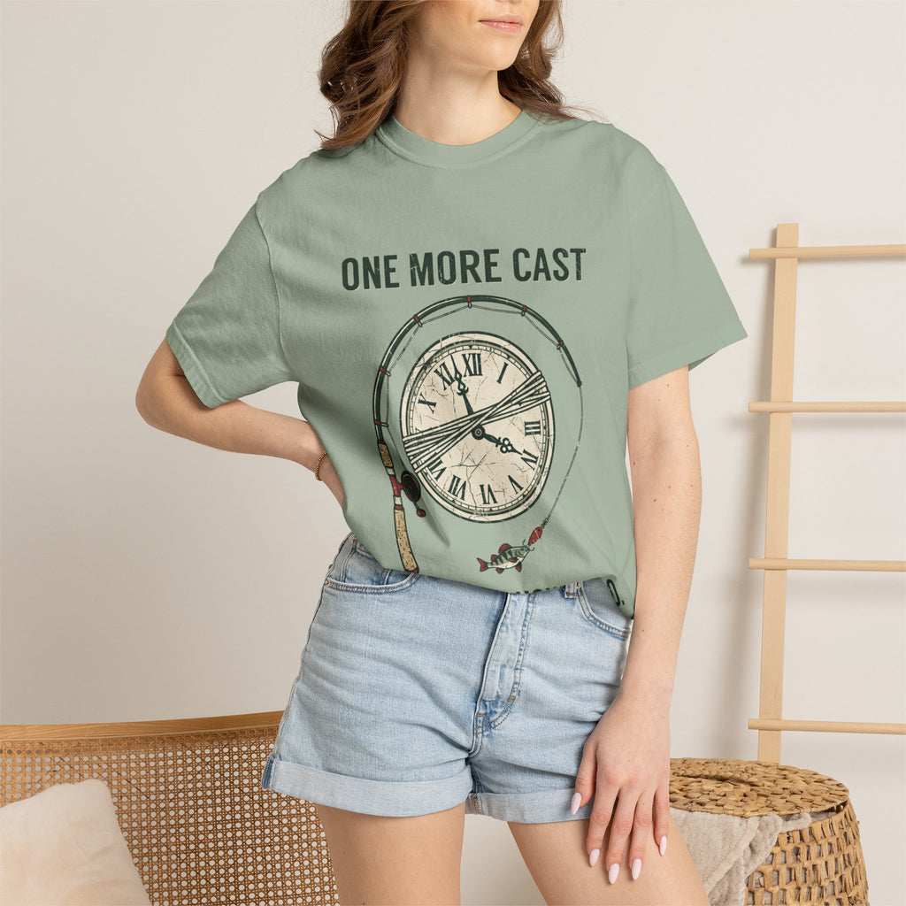 One More Cast Was Three Hours Ago Funny Fishing T-Shirt
