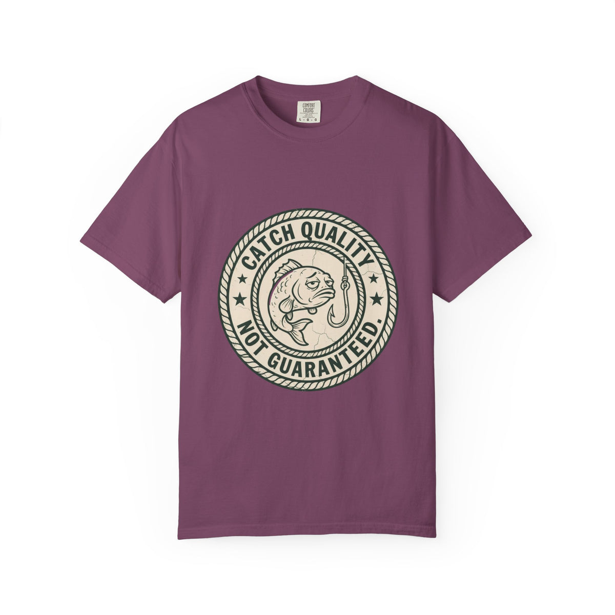 Catch Quality Not Guaranteed Funny Fishing T-Shirt