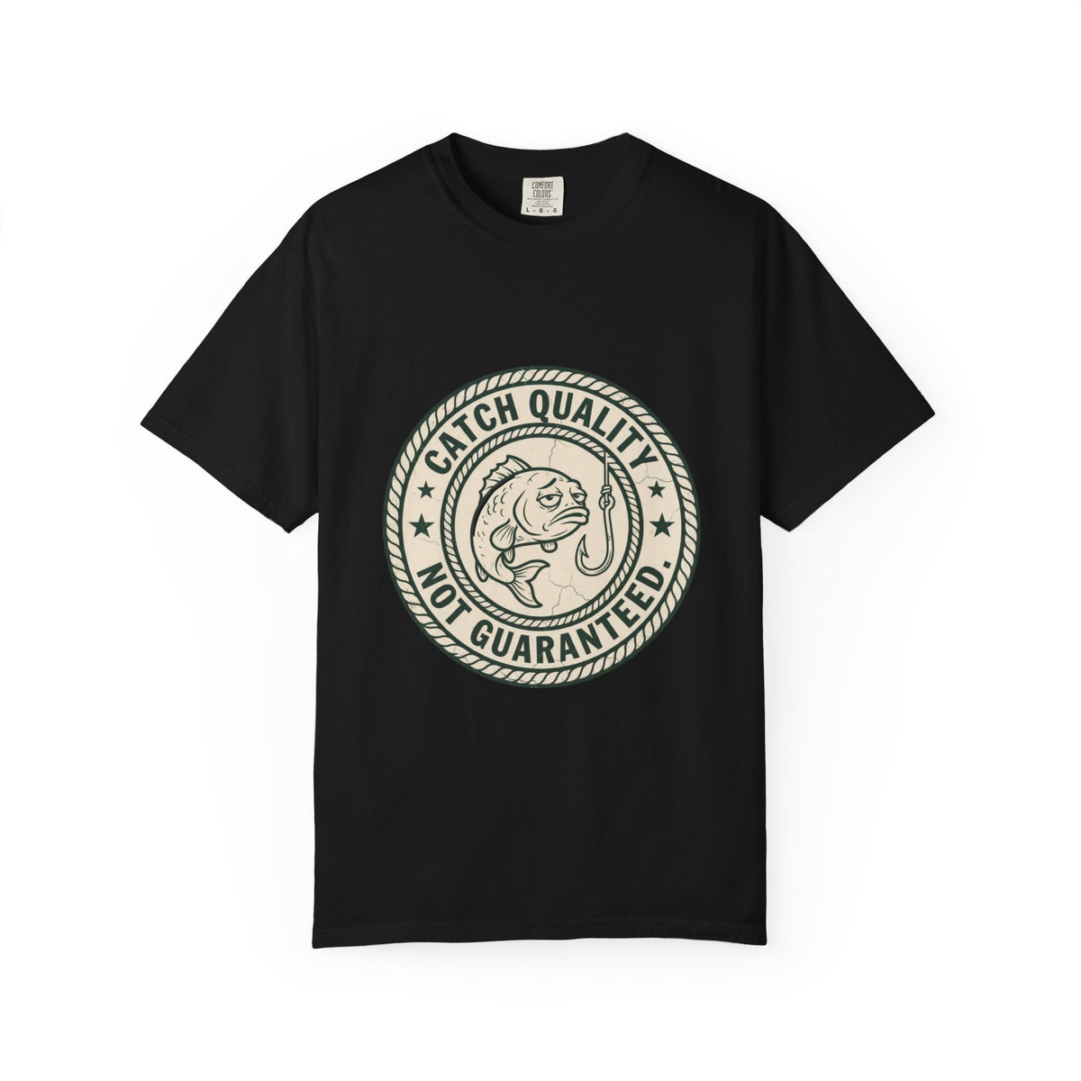 Catch Quality Not Guaranteed Funny Fishing T-Shirt
