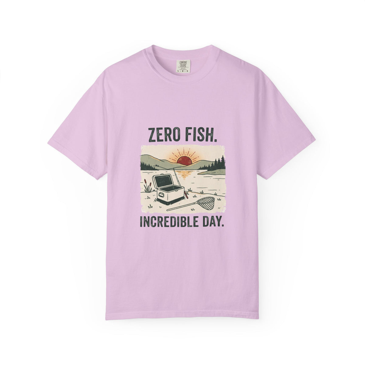 Zero Fish. Incredible Day. Funny Fishing T-Shirt
