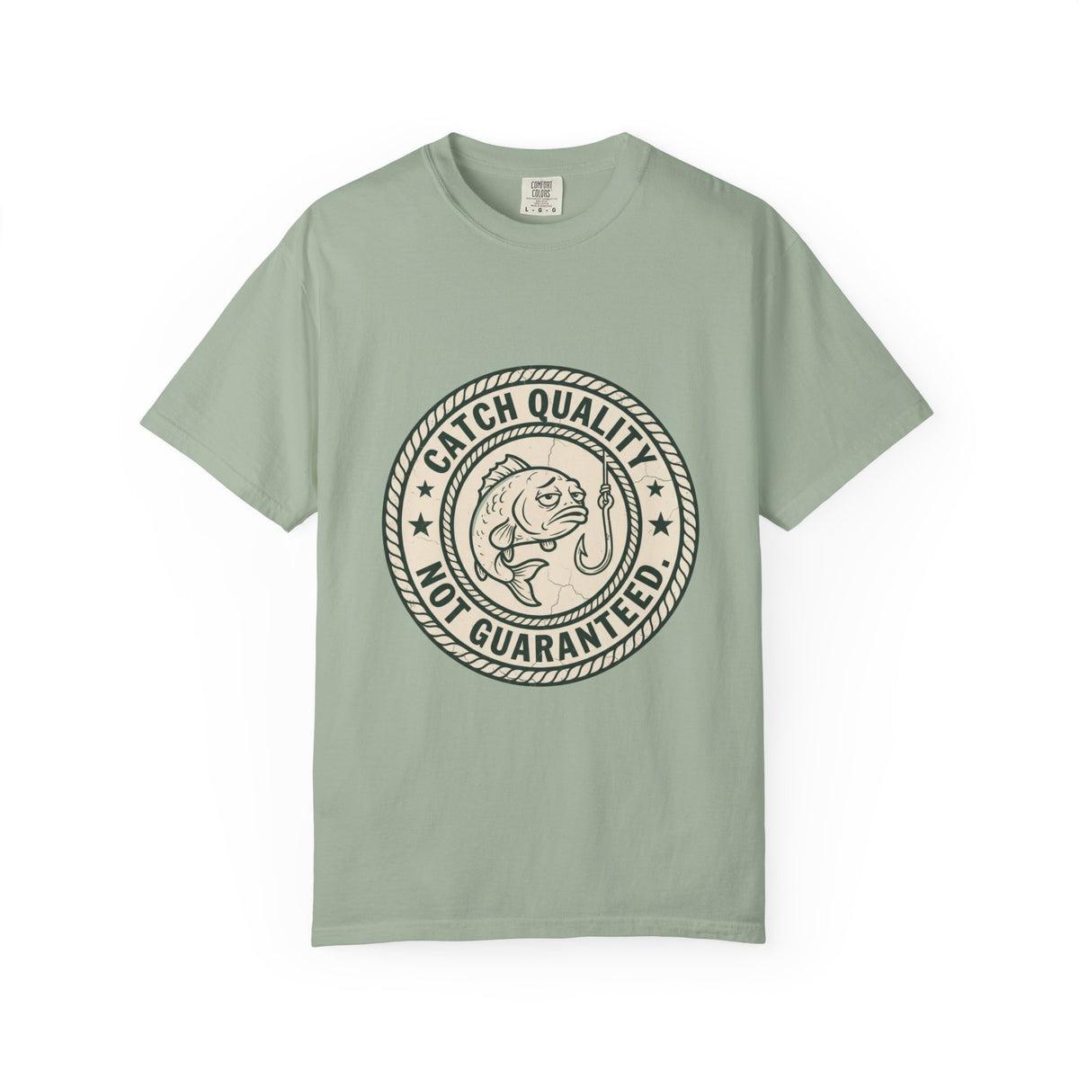 Catch Quality Not Guaranteed Funny Fishing T-Shirt