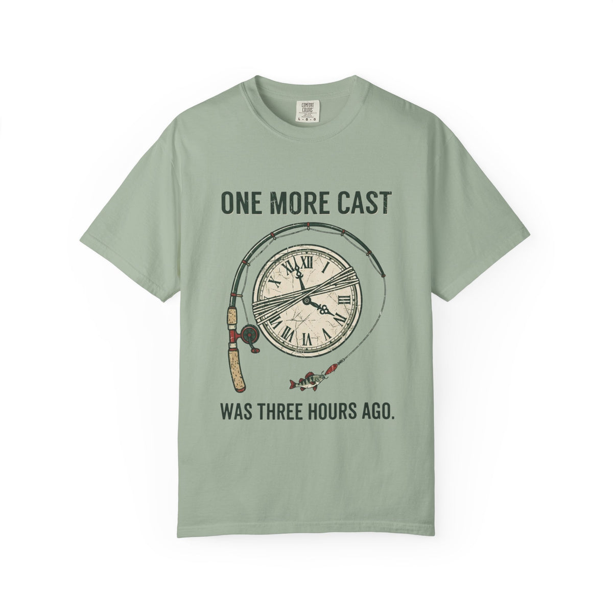 One More Cast Was Three Hours Ago Funny Fishing T-Shirt