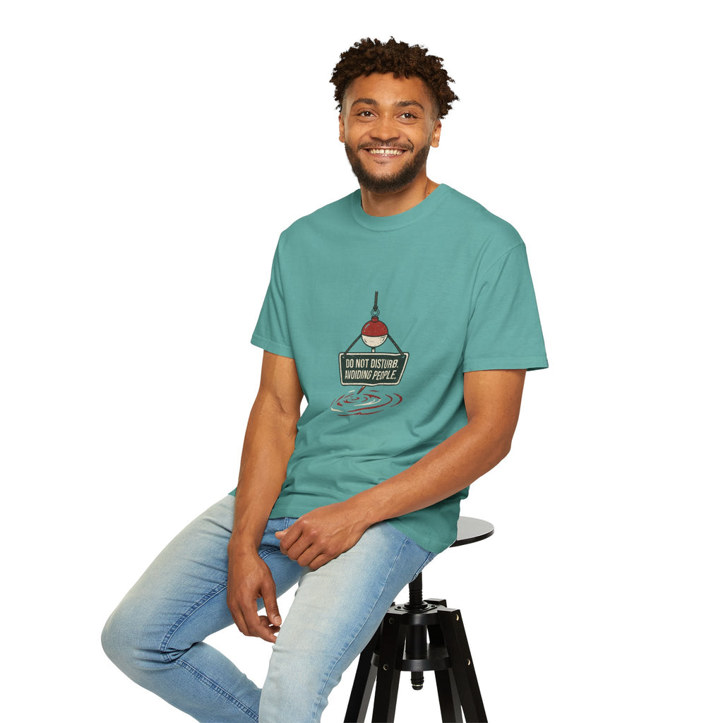 Do Not Disturb. Avoiding People. Funny Fishing T-Shirt