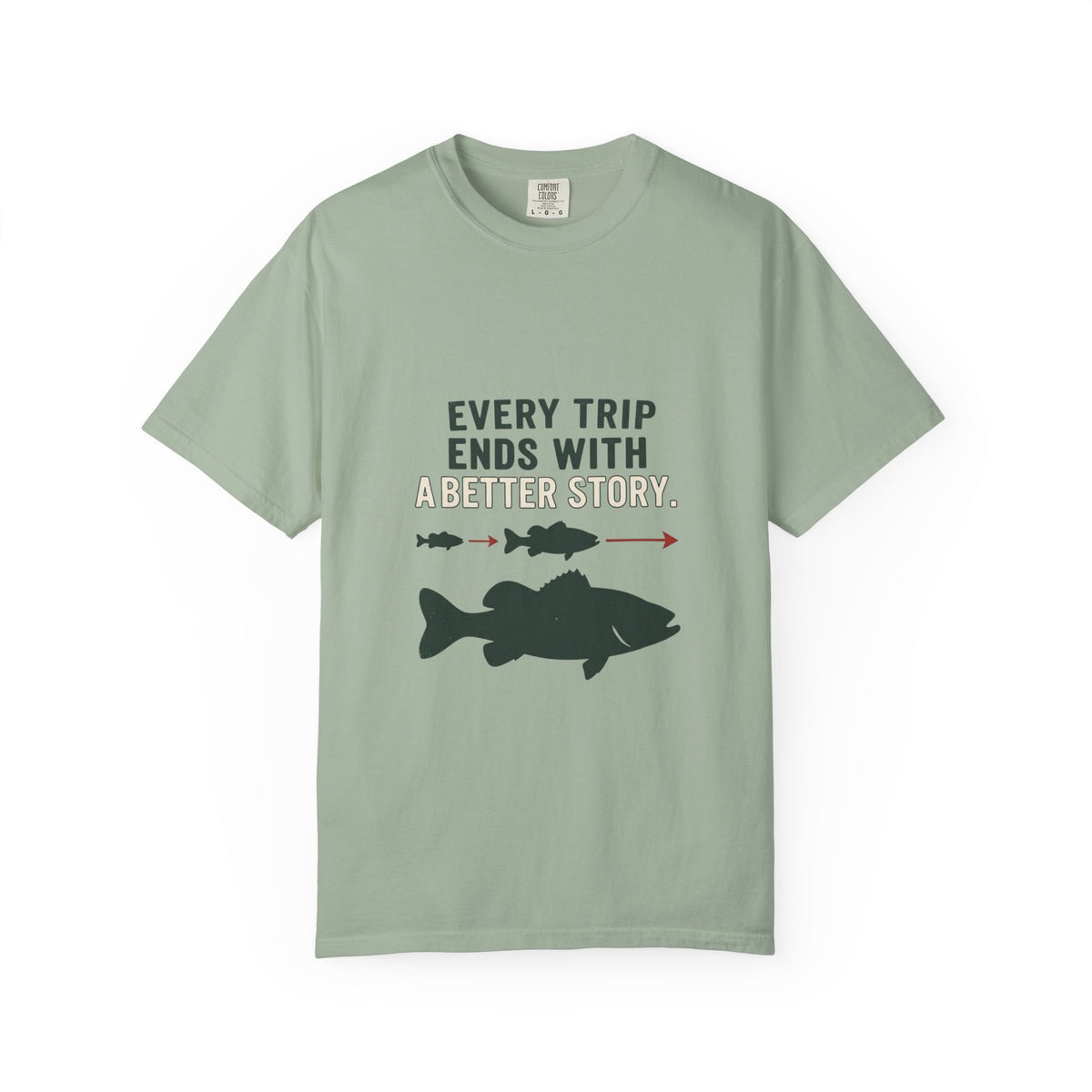 Every Trip Ends With a Better Story Funny Fishing T-Shirt