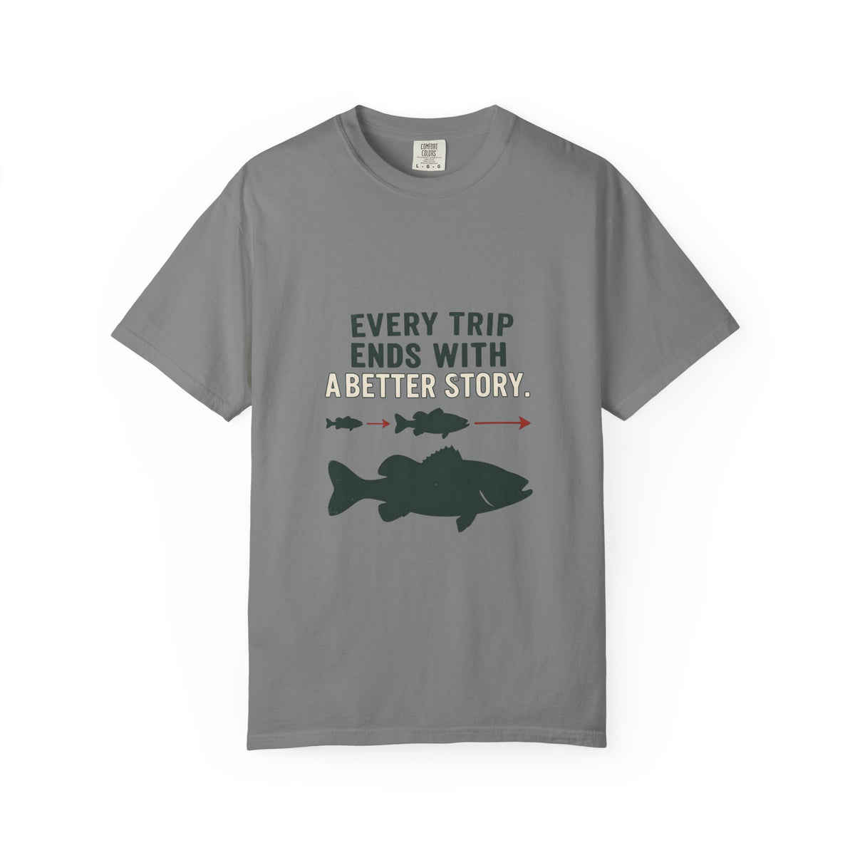 Every Trip Ends With a Better Story Funny Fishing T-Shirt